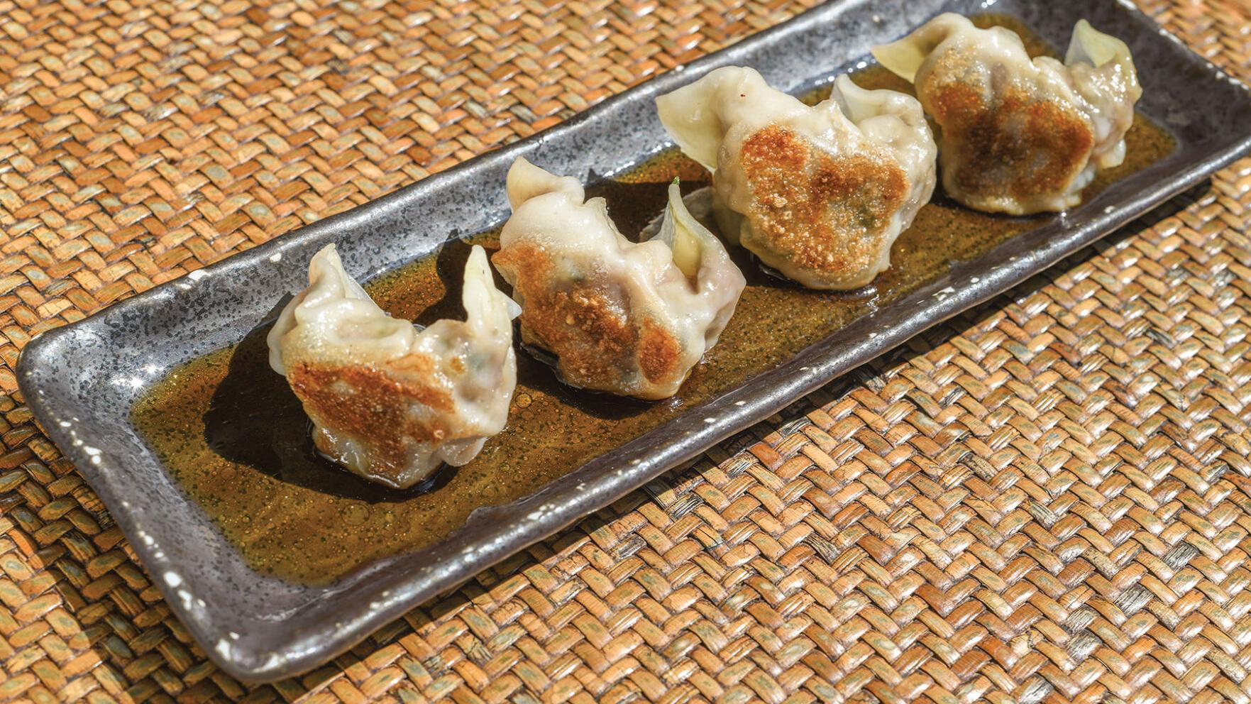 Two Ten Jack’s Wagyu Gyoza